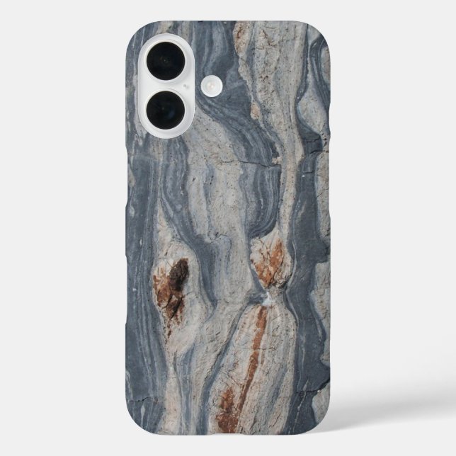 Boudinaged Limestone Rock Texture Print Case-Mate iPhone Case (Back)