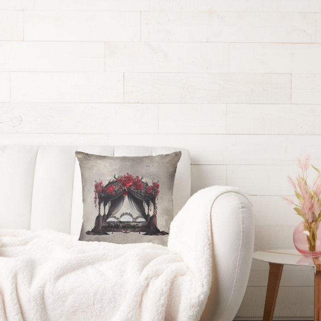 Boudoir | Canopy Scarf Old Victoran Poster Bed Cushion (Couch)