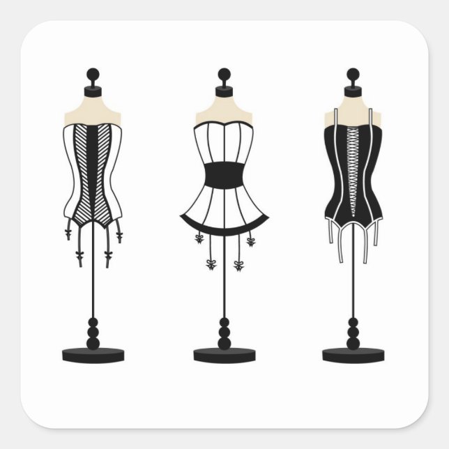 Boudoir Lingerie | Stickers (Front)