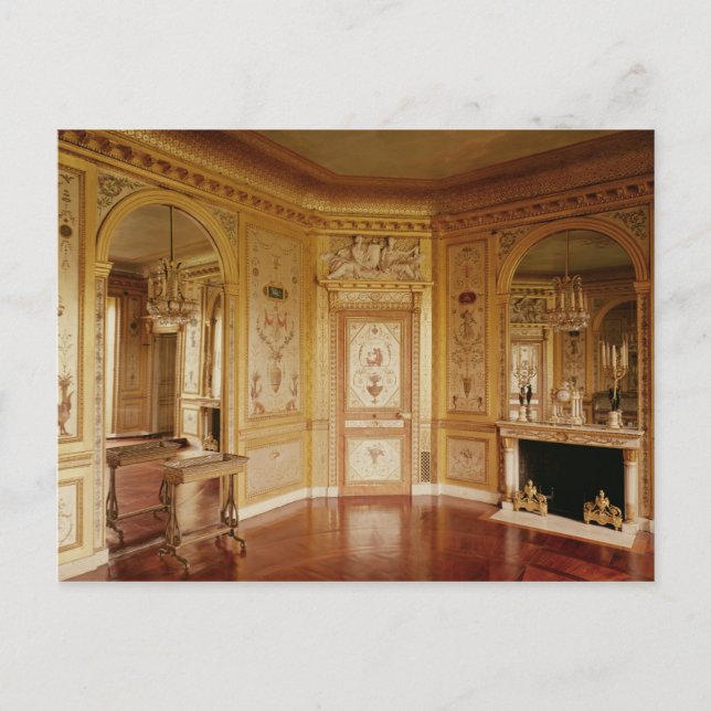 Boudoir of Marie-Antoinette  decorated in 1785 Postcard (Front)