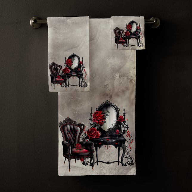 Boudoir | Vanity Mirror and Victorian Parlour Chai Bath Towel Set (Creator Uploaded)
