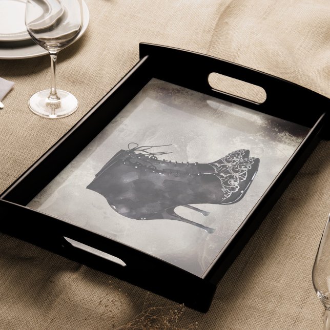Boudoir | Victorian Antique Stiletto Heel Booties Tissue Paper (Creator Uploaded)