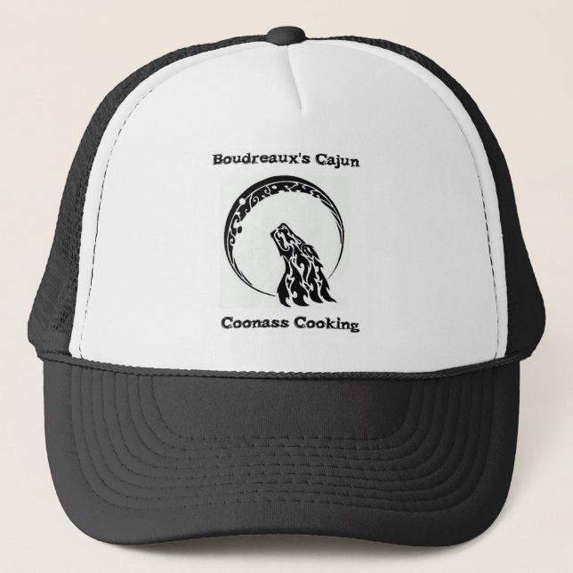 Boudreaux's Cajun  Coonass Cooking Trucker Hat (Front)