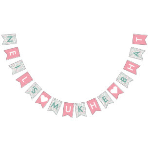 Bougainvillea Annaprashan Bunting