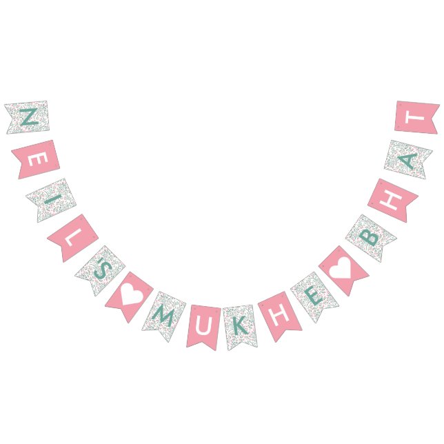 Bougainvillea Annaprashan Bunting (All)