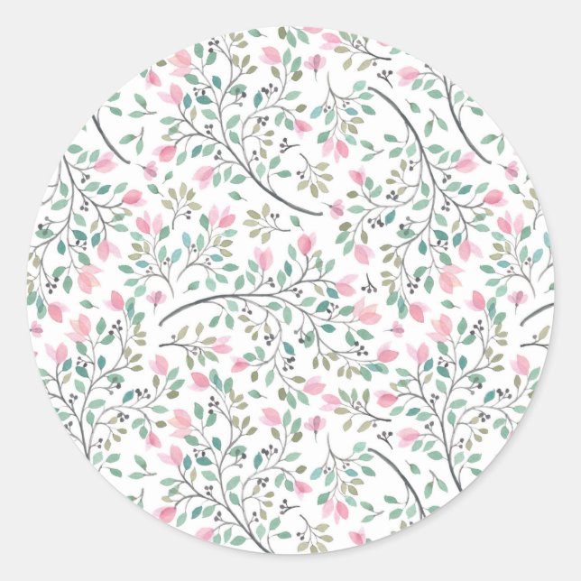 Bougainvillea Annaprashan Sticker (Front)