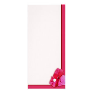Bougainvillea Blossom Rack Card