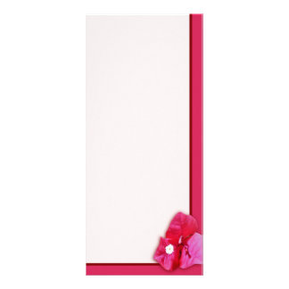 Bougainvillea Blossom Rack Card