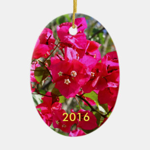 Bougainvillea Ceramic Tree Decoration