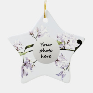 Bougainvillea Ceramic Tree Decoration
