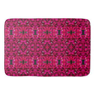 Bougainvillea Deep Pink Bath Mat