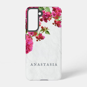 Bougainvillea Floral Mediterranean Greek Island Samsung Galaxy Case
