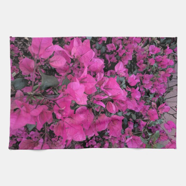 Bougainvillea Kitchen Towel (Horizontal)