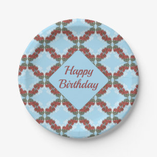 Bougainvillea Paper Plates