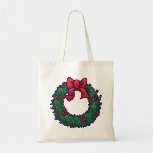 Boughs of Holly Tote Bag
