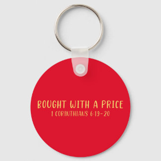 Bought with a Price Keychain