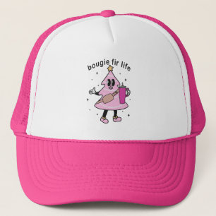 Bougie Fir Life, Bougie Christmas Tree, Funny Xmas Trucker Hat