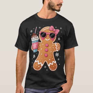 Bougie Gingerbread Hot Chocolate Cocoa Women Girl T-Shirt
