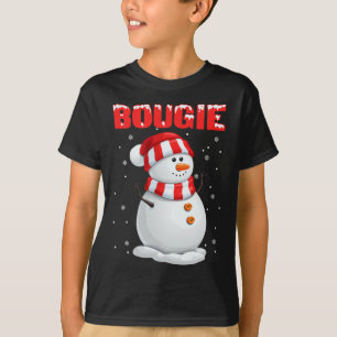 Bougie Snowman Christmas Boujee Xmas Christmas T-Shirt