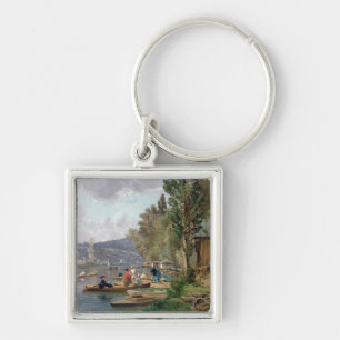 Bougival, 1873 key ring