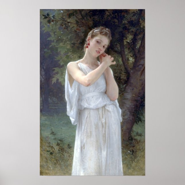 Bouguereau - Boucles D'Oreilles Poster (Front)