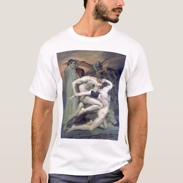 Bouguereau - Dante et Virgile au Enfers T-Shirt (Front)