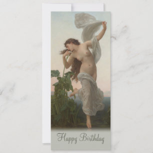 Bouguereau Dawn L’Aurore CC0875 Birthday Card
