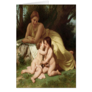 Bouguereau  Embracing Children