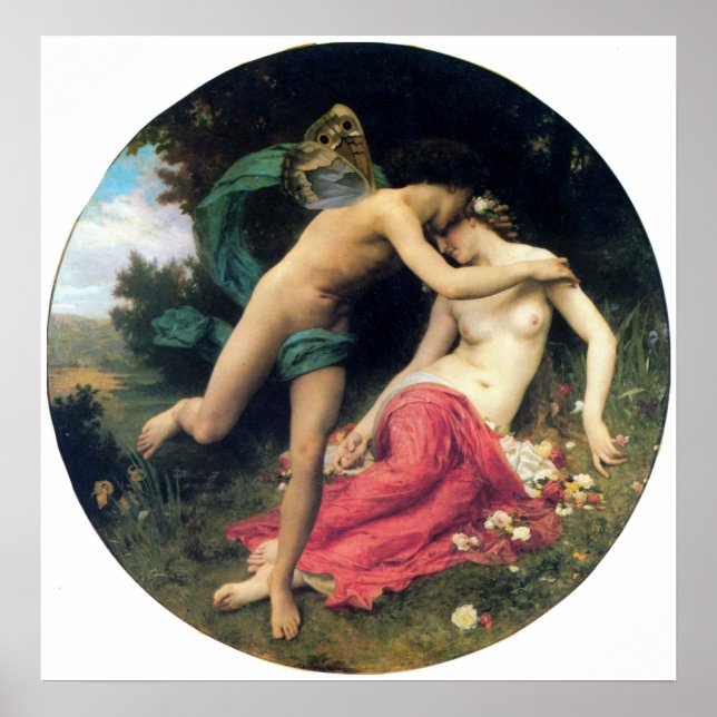 Bouguereau - Flore et Zephyre Poster (Front)