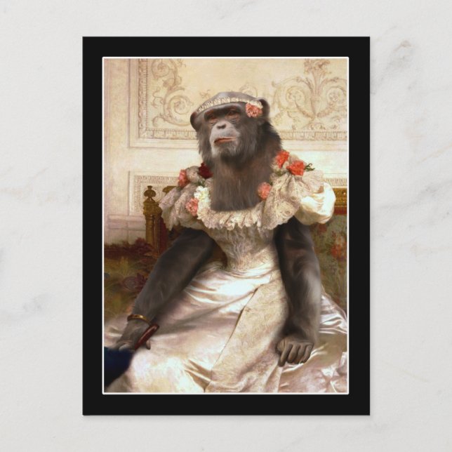 Bouguereau Gown de Cambacérès Postcard (Front)