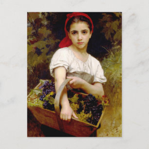 Bouguereau Harvester Postcard