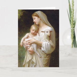 Bouguereau Innocence Greeting Card