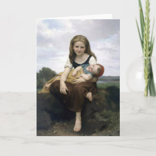Bouguereau - La Soeur Ainee Card