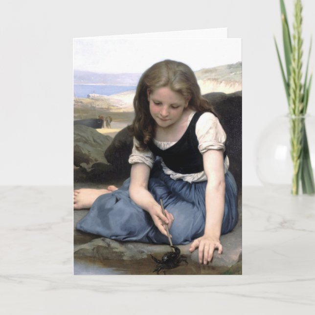Bouguereau - Le Crabe Card (Front)