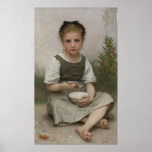 Bouguereau — Le Déjeuner du Matin Poster