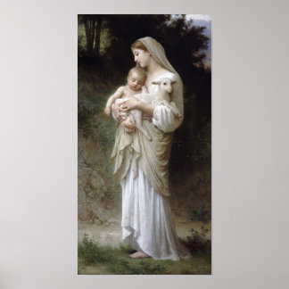 Bouguereau-Linnocence Poster