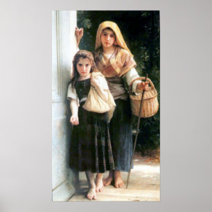 Bouguereau - Petites Mendiantes Poster