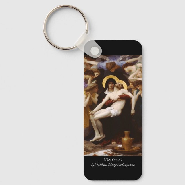 Bouguereau Pietà Key Ring (Front)