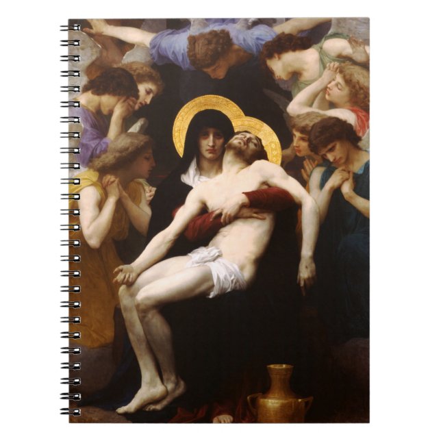 Bouguereau Pieta Notebook (Front)