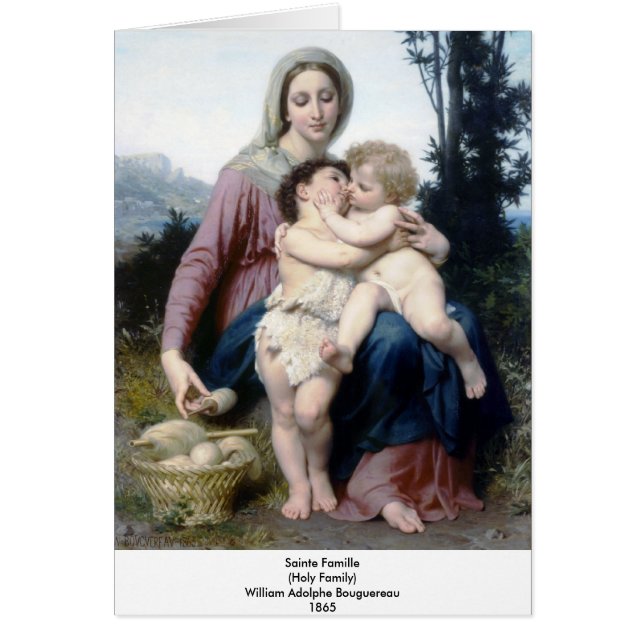 Bouguereau - Sainte Famille (Front)