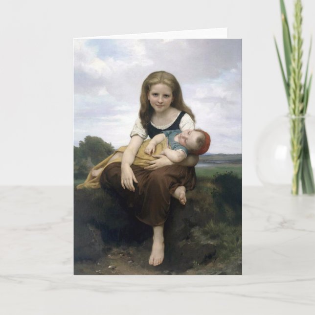Bouguereau - Sister Ainee Card (Front)