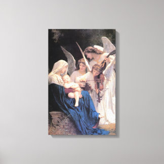 Bouguereau - Song of the Angels lg Canvas Print