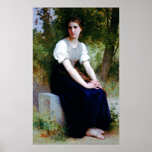 Bouguereau - Song Of The Nightingale Poster