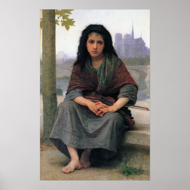 Bouguereau - The Bohemian 1890 Poster (Front)