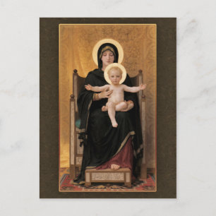 Bouguereau Virgin and Child CC0271 Postcard