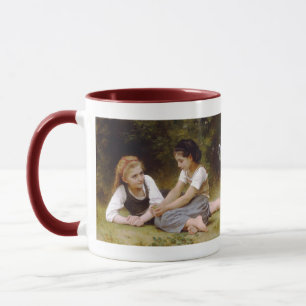 Bouguereau's 1882 The Nut Gatherers  Les noisettes Mug