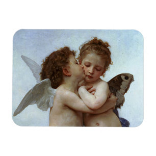 Bouguereau's L'Amour et Psyche, enfants (Cupid) Magnet