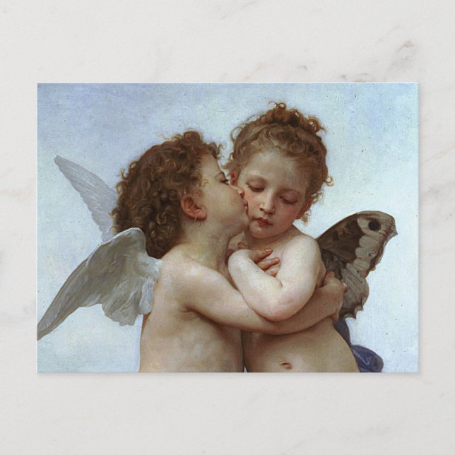 Bouguereau's L'Amour et Psyche, enfants (Cupid) Postcard (Front)