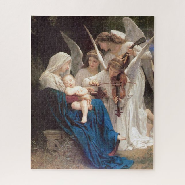 Bouguereau's "Song of the Angels" Jigsaw Puzzle (Vertical)