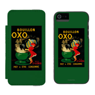 Bouillon OXO Vintage PoseterEurope Incipio Watson™ iPhone 5 Wallet Case